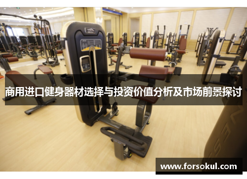 商用进口健身器材选择与投资价值分析及市场前景探讨