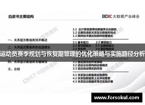 运动员赛季规划与恢复期管理的优化策略与实施路径分析